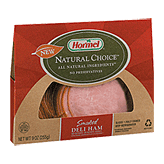 Hormel Natural Choice smoked deli ham, sliced Left Picture